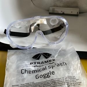 Chemical Splash Goggles new in package
